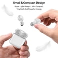 thumbnail image 2 of TOZO T6 True Wireless Earbuds Bluetooth 5.3 Headphones Touch Control with Wireless Charging Case IPX8 Waterproof Stereo Earphones in-Ear Built-in Mic Headset Premium Deep Bass 32 EQs via APP, 2 of 5