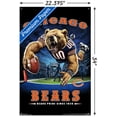 thumbnail image 3 of NFL Chicago Bears - End Zone 17 Wall Poster with Push Pins, 22.375" x 34", 3 of 3