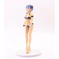 thumbnail image 1 of 22cm Deluxe Version Beautiful Girls Exq :life In A Different World From Zero Rem Bikini Swimsuit Character Gift Pvc, 1 of 5