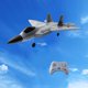 thumbnail image 1 of Avión RC Baoblaze de control remoto 4G 3 canales, 1 of 8