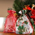 thumbnail image 6 of Naler Pack of 20 Christmas Party Favor Bags,4"x 6" Snowflake Organza Drawstring Jewelry Candy Pouch, 6 of 6