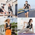 thumbnail image 2 of Chaleco pesado WANOON de 12 libras, ajustable, reflectante, para fitness, 2 of 7