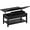 Black, variant on GUNAITO 41.73"Lift Top Coffee Table, 4 in 1 Multi-Function Convertible Coffee Table with Storage, Modern Coffee Table Converts to Dining Table for Living Room, Grey