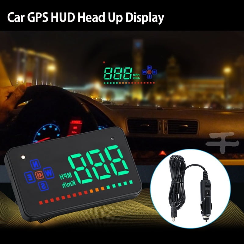 3.5 Inch Car GPS HUD Head Up Display Windshield Screen Projector with