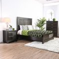 thumbnail image 4 of Furniture of America Huston Wood Platform Bed, California King, Espresso, 4 of 6