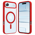 thumbnail image 1 of Funda Transparente para iPhone Air con Color ROJO Compatible con MagSafe, Protección Antigolpes Ultrafina, TPU + Silicona Resistente, 1 of 6