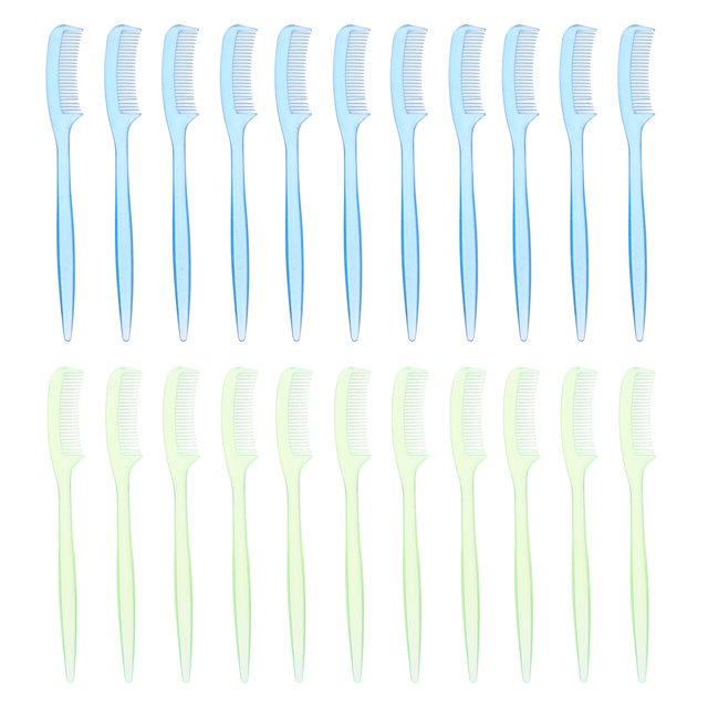 100 Pcs Brosse à Extensions de Cils Peigne Mini Peigne à Sourcils Outils de Maquillage