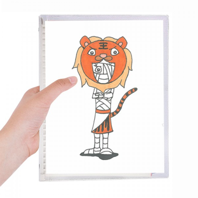 Carnet de Notes Chapeau de Tigre horus d'Égypte journal Rechargeable Papeterie