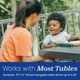 thumbnail image 6 of Chicco FastLock Hook-On Table Chair for Babies and Toddlers - Black (Black), New, 6 of 9