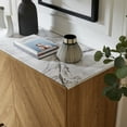 thumbnail image 4 of Roomfitters Storage Cabinet Credenza, Wood Off-White, 4 of 12