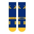 thumbnail image 2 of Strideline North Carolina A&T Aggies Premium Knit NCAA Licensed Crew Socks - Blue, 2 of 2