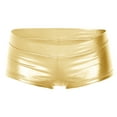 thumbnail image 3 of ERkkoi Shorts For Women Shiny Metallic Carnival Dance Bottoms Booty Shorts For Women Sexy Gold XXL, 3 of 4