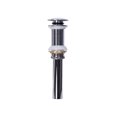 thumbnail image 2 of 1 5/8" Umbrella Pop Up Drain - Chrome Finish, 2 of 5
