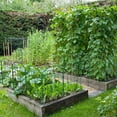 thumbnail image 6 of OLOV 24" x 30" Green Vinyl Iron Metal Garden Fence Panel, 6 of 9