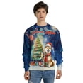 thumbnail image 4 of Merry Christmas and Happy New Year Santa Shiba Inu Holiday Xmas Winter 2025 All Over Print 3D Sweatshirt Unisex Merch Shibas Dog Lovers Gifts Idea - 00024, 4 of 6