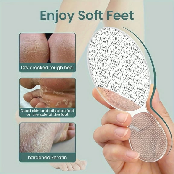 Exfoliate Nano Glass Foot File for Hard Dead Skin