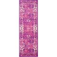 thumbnail image 5 of Unique Loom 3134704 2 x 6 Pi. Tapis de Coureur de Bosphore Impérial&44; Lilas, 5 of 5