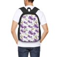 thumbnail image 6 of Daiia Orchids Flowers Backpack for Men and Women -Durable Backpack Large Capacity, Water-Resistant Bag with Adjustable Straps and Laptop Compartment, 6 of 9