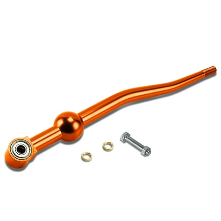 For 1990 to 2001 Civic / Del Sol / CRX / Integra Dual Bend Manual Transmission Racing Short Throw Shifter (Orange) 95 96 97 98 99