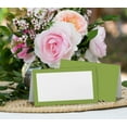 thumbnail image 5 of Inkdotpot Pack Of 24, Solid Tent Tables Place Cards For Table Setting For Wedding Thanksgiving- Christmas Holiday Catering Buffet Food Table Tents- Wedding Name Escort Cards (Yellow), 5 of 5