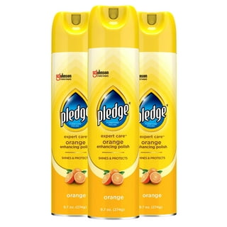 Pledge® Wood Wipes, Expert Care™, Lemon Scent, Cleaner Wipes, 24 PC