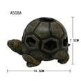 thumbnail image 2 of Cenicero de resina de tortuga, ceniceros de tortuga para cigarrillos, cenicero encantador para el hogar y el exterior JAMW Sencillez, 2 of 5