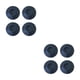 thumbnail image 1 of Injueey 4 alfombrillas antideslizantes para lavadora, color negro, con ventosa de vacío, evitan el desplazamiento, reducen el ruido, paquete Paquete de 4 2Conjunto, 1 of 6