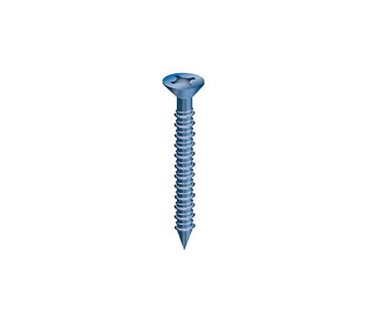 200 pack 1/4 x 2-1/4" Hex Stainless Steel Concrete Screw with drill 2 bits 