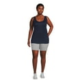 thumbnail image 2 of JMS Just My Size by Hanes Women's Plus Size Pull On Shorts with Pockets, Single and 2-Pack, 9” Inseam, Sizes 0X-4X, 2 of 6