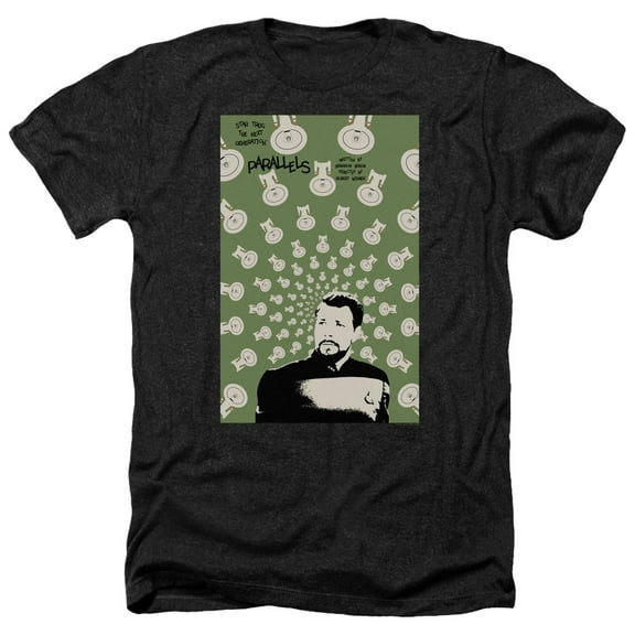 Star Trek - Tng Season 7 Episode 11 - Heather Short Sleeve Shirt - Medium