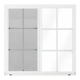 thumbnail image 1 of ventana corrediza con cuadricula blanca 90 x 90 cm (anchoxalto), 1 of 8