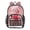 Gradual Color Transition, variant on Iauyy Clear Backpack Heavy Duty PVC Transparent Backpack for College Workplace, Gradual Color Transition