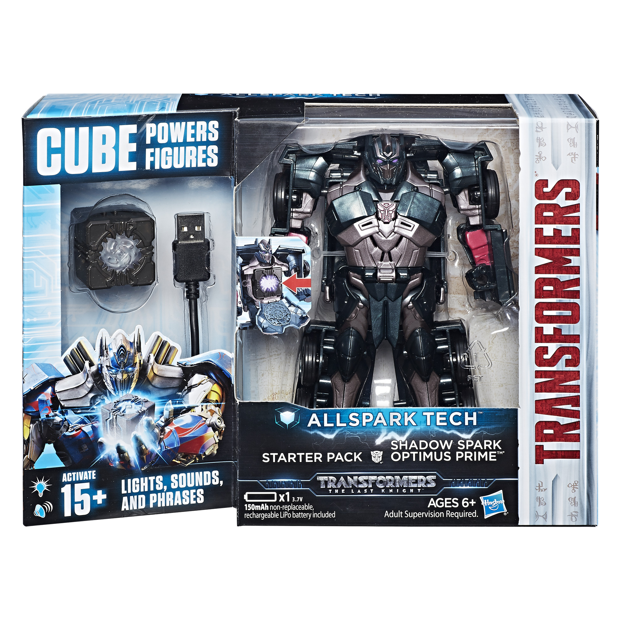 Transformers Allspark Tech Starter Pack Shadow Spark Optimus Prime