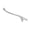 Left-Silver, variant on Aluminum Left/Right Disc Brake Lever Comfortable Grip Brake Lever Anti Rust Brake Handle for Pit Dirt Bikes & Scooters