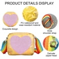 thumbnail image 3 of Bolso bandolera infantil con lazo arcoiris para niña, 3 of 5
