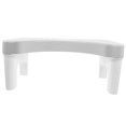 thumbnail image 4 of KONTONTY Foot Stool Toilet Bathroom Use PP Easy to Clean White 1Pcs, 4 of 8