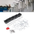 thumbnail image 1 of Pegboard Hooks Assortment, Pegboard Accessories Organizer Set Nickel Plated Alloy With Peg Locks For Garage For Storage, 1 of 8