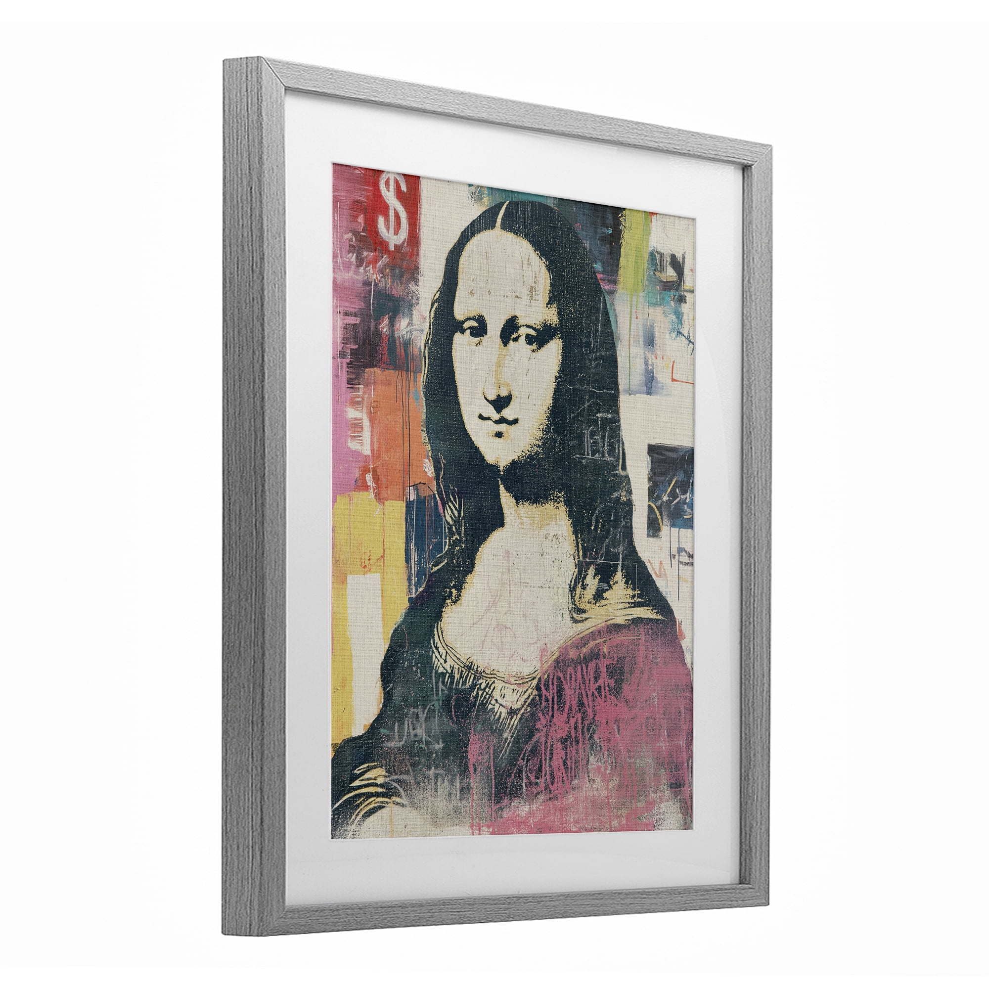 Stupell Industries Urban Renaissance Portrait Gray Framed Print Under Glass, design by Svetlana Aleynikova
