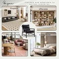 thumbnail image 6 of Guyou PU Leather Chair - 25.5" Wide Plush Armchair for Living Room & Bedroom, Modern Upholstered Reading Chair with Solid Wood Frame, Black, 6 of 7