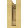 thumbnail image 4 of 3"W x 6"D x 6"H Classic New Brighton Rough Cedar Woodgrain TimberThane Corbel, Primed Tan, 4 of 6