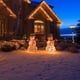 thumbnail image 4 of Juego de 2 guirnaldas de luces navideñas a pilas de 10 metros y 100 LED con control remoto y temporizador. Luces de luciérnaga con 8 modos de brillo para decoración de jardín, fiestas e interiores., 4 of 5