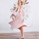 thumbnail image 1 of Suéter largo de punto de color sólido con vestido plisado para mujer, moda de otoño e invierno de Europa y Estados Unidos, 1 of 6