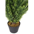 thumbnail image 2 of Poetree 2 Pack Artificial Tree 5 FT Artificial Cedar Topiary Trees for Outdoors Potted Fake Pine Trees Faux Evergreen Plants for Home Porch Decor, 2 of 12