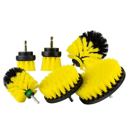

Miommo Scrub Brushes for Cleaning 6Pcs Grout Power Scrubber Cleaning Brush Cleaner Combo Tool Kit Clearance Items
