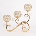 thumbnail image 4 of Candelabros de cristal candelieres de cristal para candeliere de lámpara de té, candelieres de de 3 brazos pieza central para de , bodas, decoración de Fanmusic Candelabros de cristal, 4 of 7
