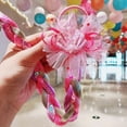 thumbnail image 6 of Colorful Braid Ponytail Holder With Rubber Band Attachment, 6 of 9