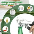 thumbnail image 5 of Commercial Can Opener Stainless Steel Handheld Can Opener Smooth Edge with Easy Crank Handle Black Swing Grips for Bulk Cans and All Size Cans, 5 of 6