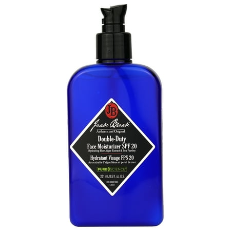 Jack Black Double Duty Face Moisturizer SPF 20, 8.5 Oz