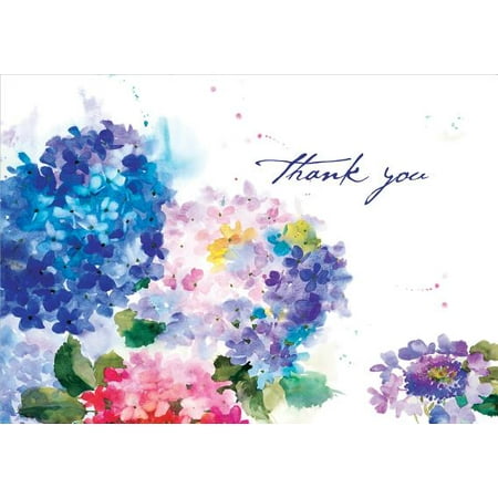 - Hydrangeas Thank You Notes (Stationery, Note Cards, Boxed Cards)