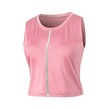 

Women s Yoga Workout Tops O-neck Sleeveless Running Swallowtail Casual Vest Baby Blue Top for Women Black Bodysuit Tall Women